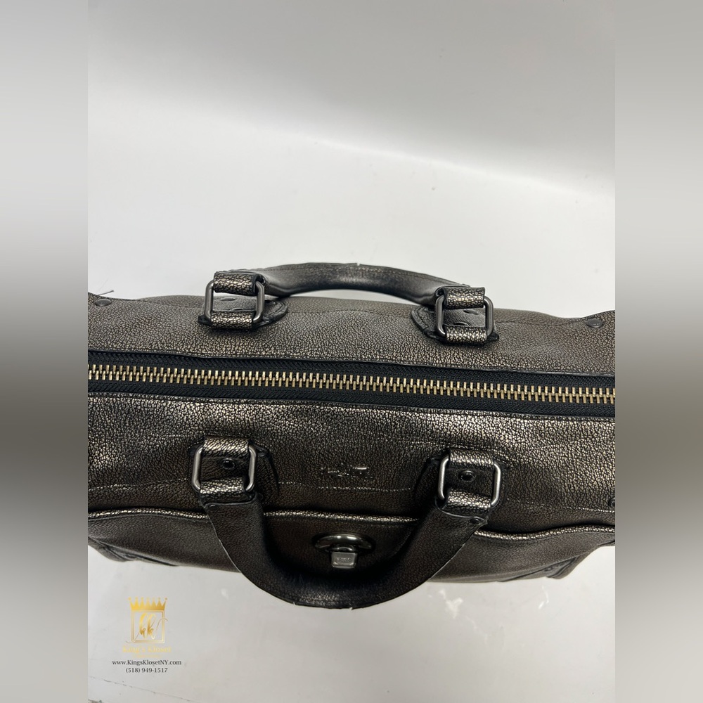 Coach Rhyder metallic satchel - Picture 5 of 16